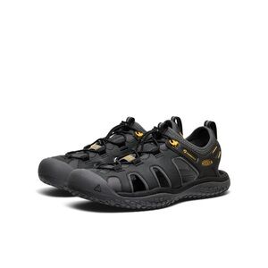 Keen Men's SOLR Sandal - Black/Gold